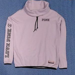 PINK lilac cowlneck sweatshirt.  Size xs.
